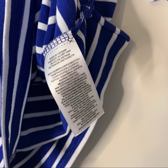 NWOT LRL Striped 3/4 Sleeve Top - Picture 4 of 5